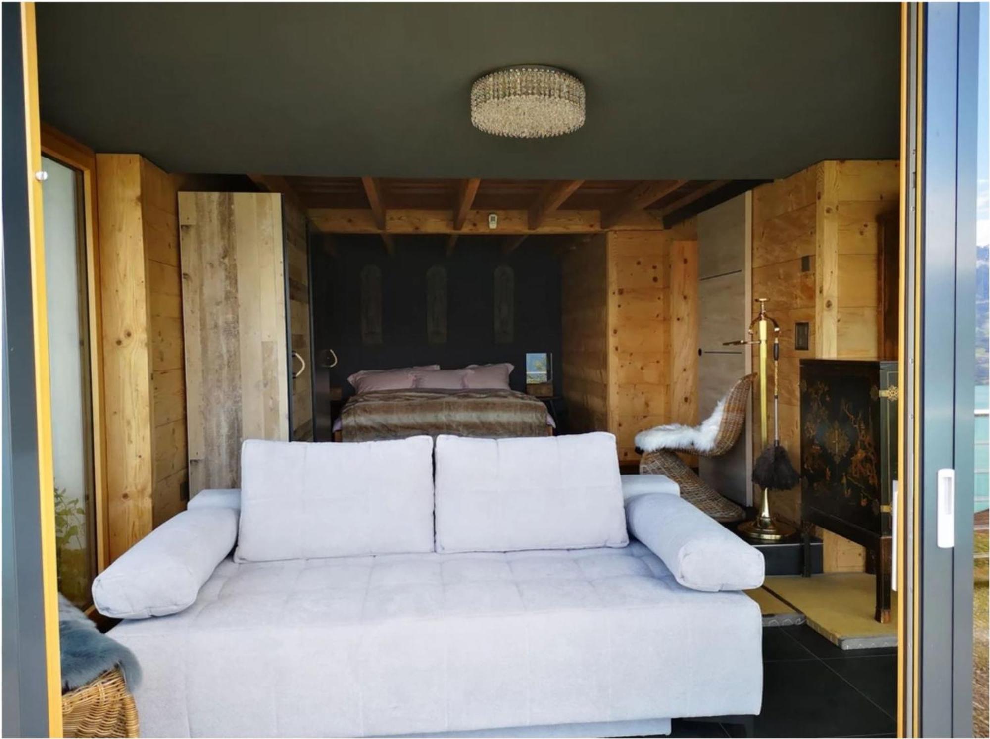 Chalet With View Of The Mountains And The Thun Lake ジーグリスヴィル エクステリア 写真